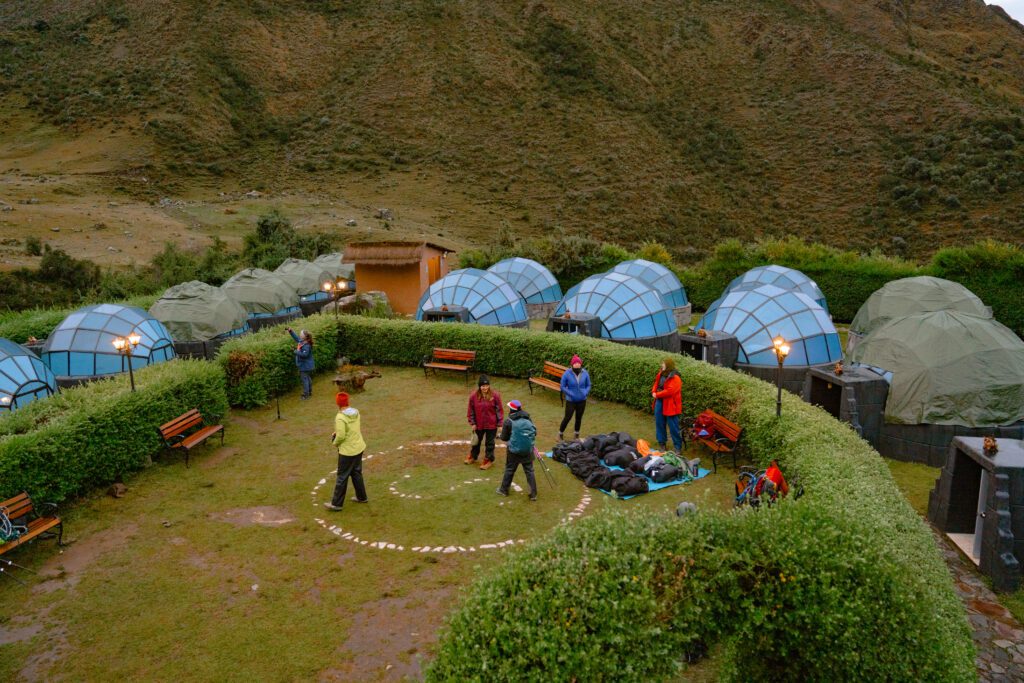 Sky Camp on the Salkantay Trek in Peru